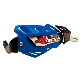 Racetech FLX Handguards with Aluminium Bar Blue