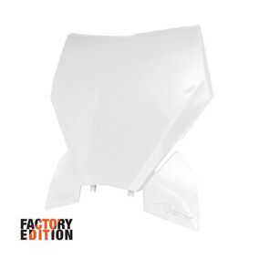 KTM 125-450 SX / SXF / XC / XCF 23-24 Factory Edition White Number Plate