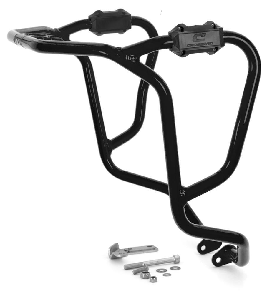 CrossPro Aluminium Crash Bars Black