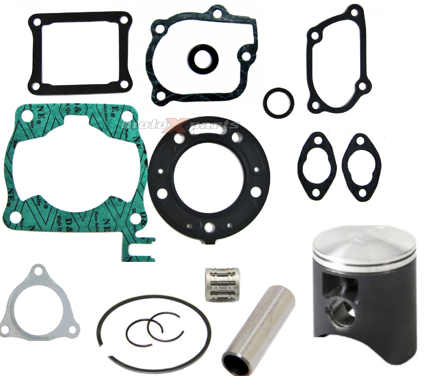 thumbnail interactive-video image 1 of Mitaka Top End Rebuild Kit For Honda CR125 2001 - 54mm Bore Piston & Gaskets 1 of 2