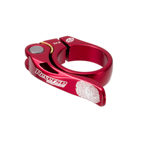 Seat Clamp Long Life 34.9mm Red