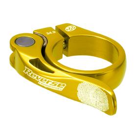 Seat Clamp Long Life 34.9mm Gold