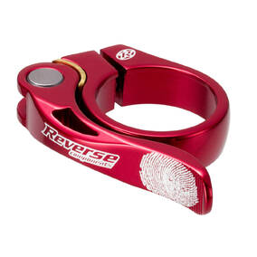 Seat Clamp Long Life 31.8mm Red