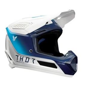 THOR HELMET FLEET STORM WHITE/NAVY [size: XL]