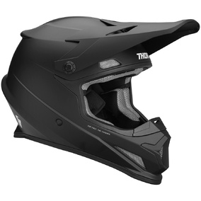 Thor MX Sector Matte Black Youth Helmet S23 [size: S]