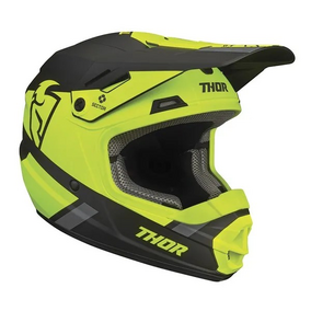 THOR MX Sector Split MIPS Helmet Youth Acid Black [size: S]