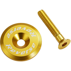 Stem Cap with screw Black