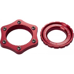 Center Lock Adapter Red