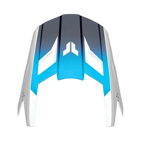 THOR MX FLEET STORM YOUTH HELMET VISOR WHITE/NAVY 