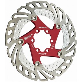 Brake Disc Rotor AirCon 160mm Red