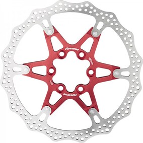 Brake Disc Rotor AL/Steel 160mm Red