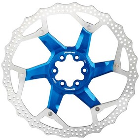 Brake Disc Rotor AL/Steel 203mm Blue