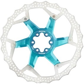 Brake Disc Rotor AL/Steel 200mm Lt Blue