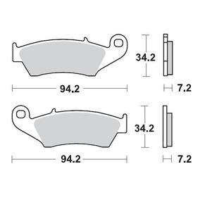 Moto Master Aprila Beta Gas Gas Honda Kawasaki Suzuki Yamaha Sinter Pro Racing Front Brake Pads