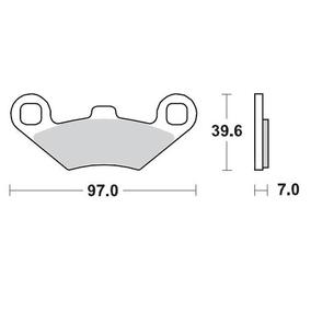 Moto Master Polaris Brake Pads