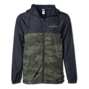 Maxima Logo Windbreaker / Camo-Black / Medium