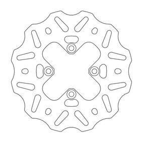 Moto-Master Husqvarna TC65 17-22 KTM 65SX 00-23 Nitro Rear Brake Disc