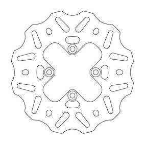 Moto-Master Husqvarna TC65 17-22 KTM 65SX 00-23 Nitro Rear Brake Disc