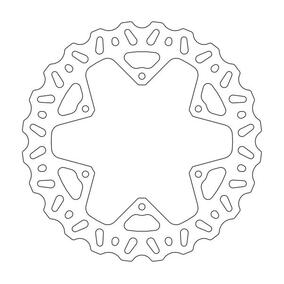 Moto-Master Yamaha YZ125/250 02-18 YZF250 02-18 YZF450 03-17 Nitro Rear Brake Disc