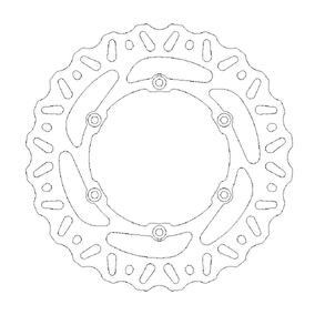 Moto-Master Suzuki RM 125-250 06-12 Nitro Series Rear Brake Disc
