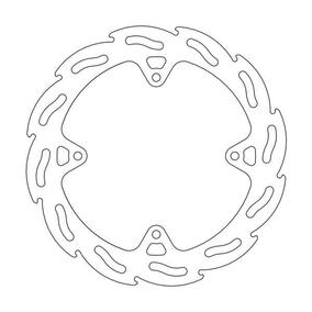 Moto-Master Husqvarna TC85 14-20 KTM 85SX 11-20 350 FREERIDE 12-17 Flame Rear Brake Disc