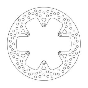 Moto-Master BMW F 650 G 650 Husqvarna TR650 Halo Rear Brake Disc