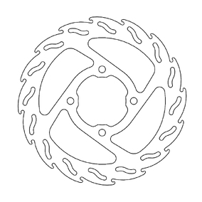 Moto-Master Husqvarna TC65 17-22 KTM 65SX 04-23 Flame Rear Brake Disc