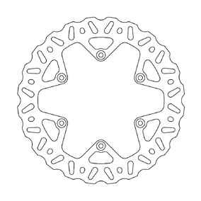 Moto-Master Yamaha YZ125 YZ250 19-21 WR250F WR450F 19-23 YZ450F 18-19 Nitro Rear Brake Disc