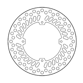 Moto-Master Honda CR125R CR250R CR500R 92-94 CRF230F 04-09 CRF230L 08-09 Vintage Front Brake Disc
