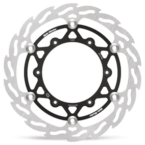 Moto-Master Kawasaki Suzuki Yamaha Oversized 270mm Flame Front Brake Disc