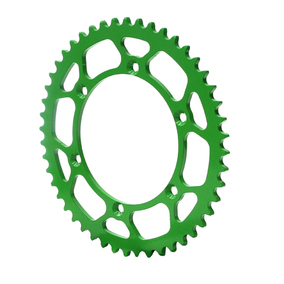 MX Pro Kawasaki KX65 00-23 Suzuki RM65 03-05 Green Colour Steel Rear Sprocket