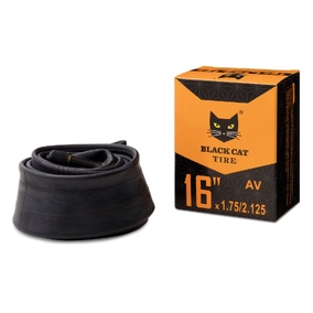 Black Cat Bike Tube Schrader AV 16 x 1.75/2.125