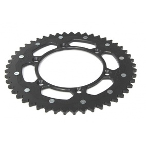 MX Pro Honda CR/CRF/XR Beta RR-X Trainer Black Steel/Alloy Rear Dual Drive Sprocket