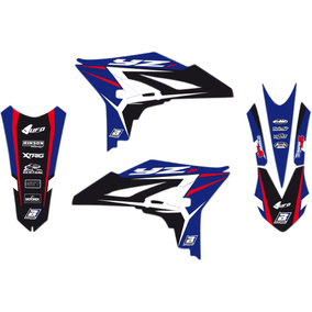 Yamaha YZ250F 10-13 Dream 4 Graphics Kit - Blackbird Racing