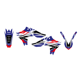 Yamaha YZ450F 10-13 Dream 5 Graphics Kit - Blackbird Racing