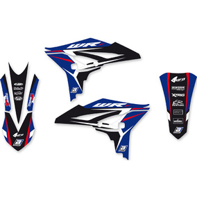 Yamaha WR450F 12-15 Dream 4 Graphics Kit - Blackbird Racing