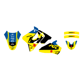Suzuki RM85 02-26 Dream 5 Graphics Kit - Blackbird Racing