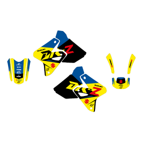 Suzuki DRZ400 00-23 Dream 5 Graphics Kit - Blackbird Racing