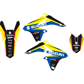 Suzuki RMZ250 10-18 Dream 4 Graphics Kit - Blackbird Racing