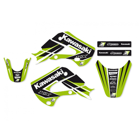 Kawasaki KX65 Dream 4 Graphics Kit - Blackbird Racing