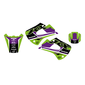 Kawasaki KX85 01-13 Dream 5 Graphics Kit - Blackbird Racing