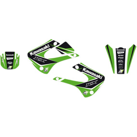 Kawasaki KX85 01-13 Dream 4 Graphics Kit - Blackbird Racing