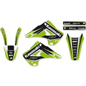 KX125-250 03-08 Dream 4 Graphics Kit - Blackbird Racing