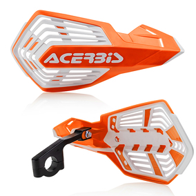Acerbis X-Future Handguards Orange White