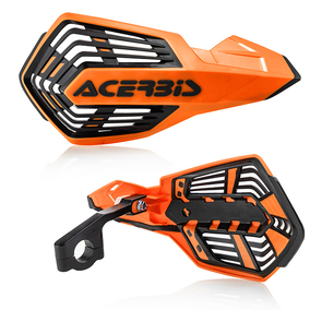 Acerbis X-Future Handguards Orange Black