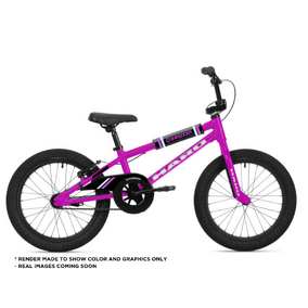 Haro Shredder Girls 12" Gloss Magenta/Silver BMX