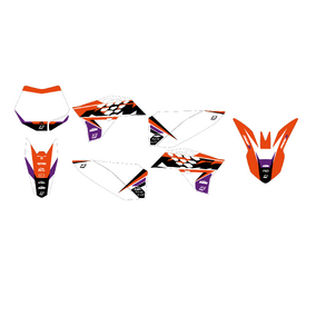 KTM 50SX 09-15 Dream 5 Graphics Kit - Blackbird Racing