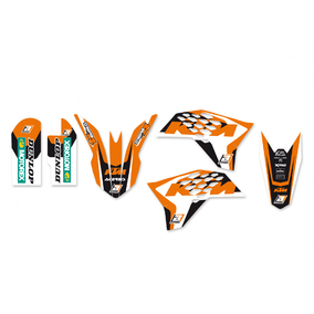 KTM 50SX 09-15 Dream 4 Graphics Kit - Blackbird Racing