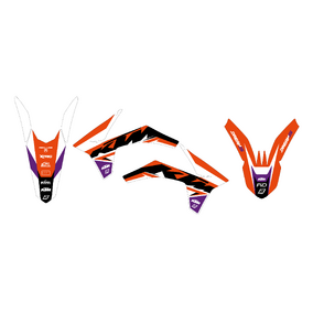 KTM SX/SX-F 11-12 EXC/EXC-F 12-13 Dream 5 Graphics Kit - Blackbird Racing