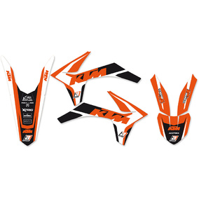 KTM SX/SX-F 11-12 EXC/EXC-F 12-13 Dream 4 Graphics Kit - Blackbird Racing
